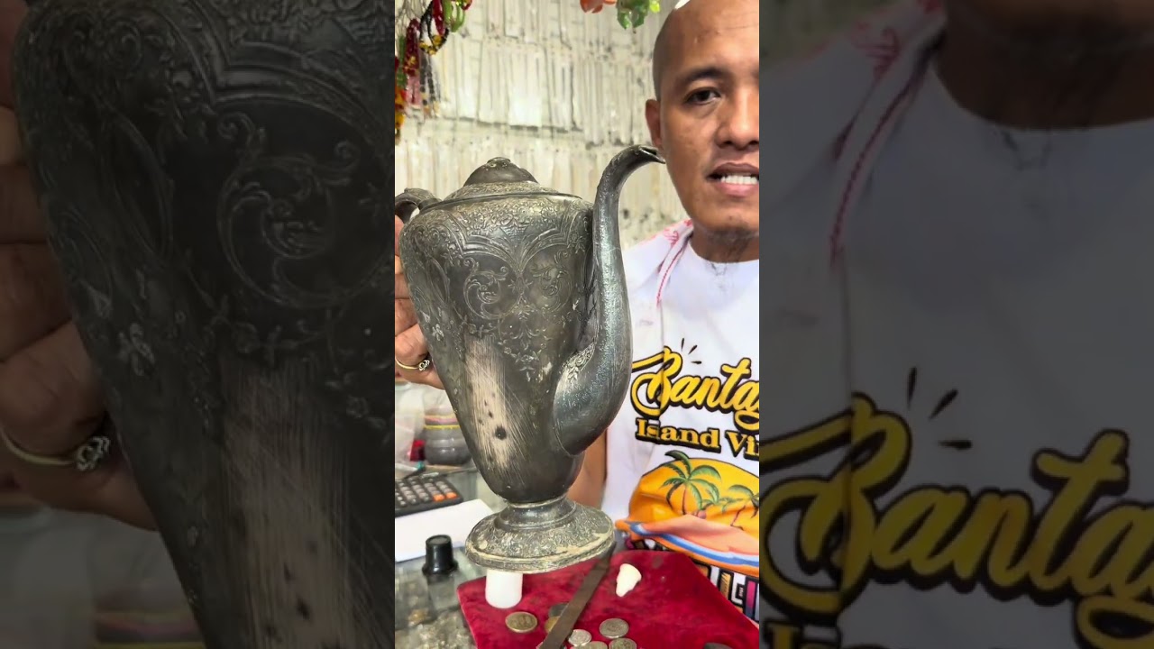 Silver coated , Antique  Takore