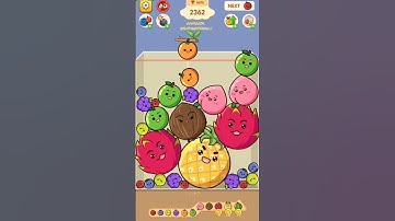 merging with fruits 😀😀 #fruitmerge #gaming #funny