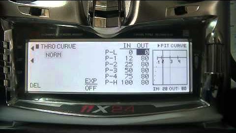 JR11X settings for Governor mode use