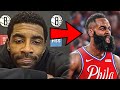 Kevin Durant and Kyrie Irving React to James Harden Trade