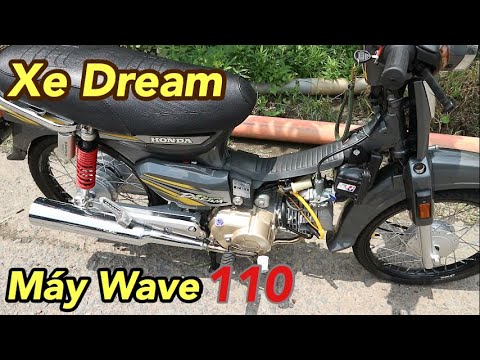 Test Pô Máy Wave 110 Gắn Cho Super Dream Dọn Kiểng Cho Học Sinh Đi Học ...