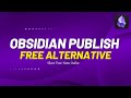 How to Publish Obsidian Notes Online For Free(Obsidian Publish Alternative)