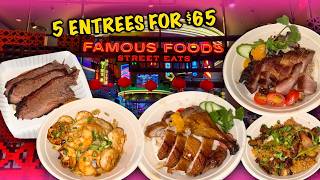 We Made Our Own Buffet at Famous Food Street Eats | Resorts World Las Vegas
