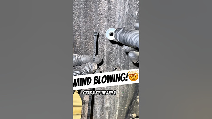Most People Don’t Know This Zip Tie Hack! #mechanic