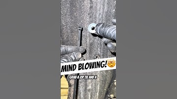 Most People Don’t Know This Zip Tie Hack! #mechanic