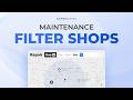 Use Filters to Locate Repair Shops | Quick Guide to Carrier RUTE