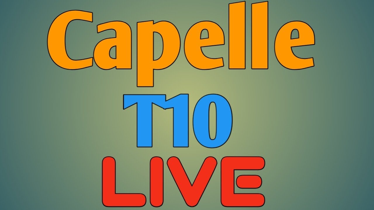 ECS Capelle T10 2020 Live | Sparta 1888 vs Excelsior 20 T10 Live