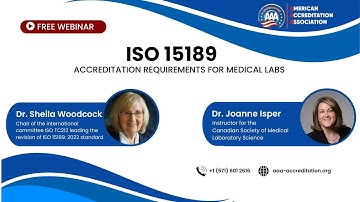 Webinar | ISO 15189 Accreditation requirements for Medical Labs