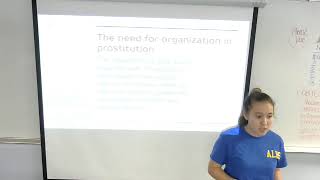 Information Arlette Milstead: Persuasive Speech (Decriminalizing Prostitution) News
