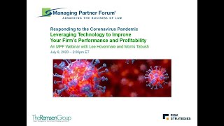 MPF Webinar - "Leveraging Technology to Improve Firm Performance and Profitability"