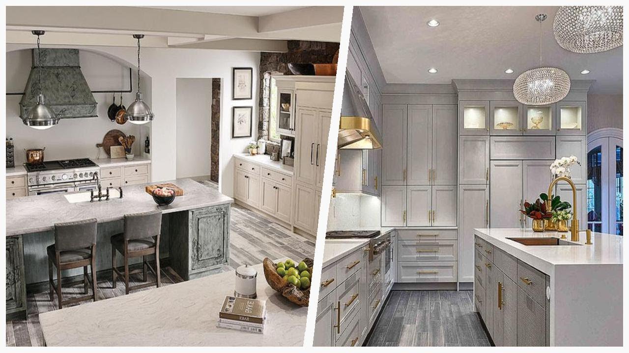 75 Huge Gray Floor Kitchen Design Ideas #�705 You'Ll Love �