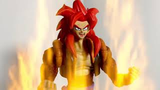 Gogeta Vs Gogeta Stop Motion