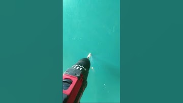 | How to install a tox to plaster cement.|