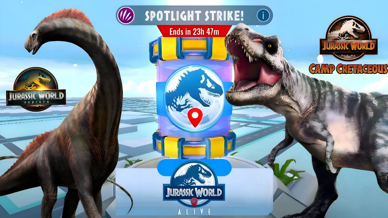 Rebirth MONSTERs Vs Camp Cretaceous BIG EATIE || Jurassic world alive || V3.17