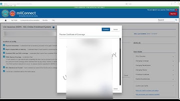 How to certify and print SGLI on Milconnect