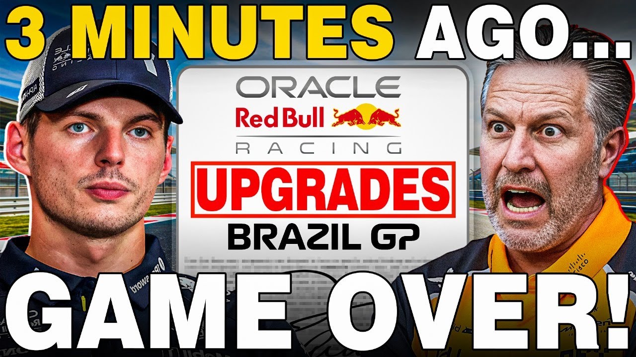 Red Bull & Verstappen Issues FIERY Warning to McLaren Ahead of Brazil GP