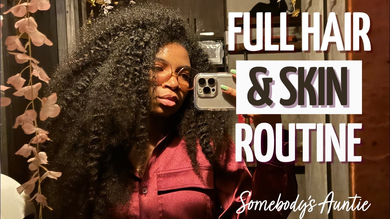 Full Hair & Skin Routine ☀️ Morning & Night 😴 - YouTube