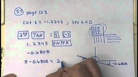 GCCC Plane Trigonometry - MAC1114 SEC 3.4 homework