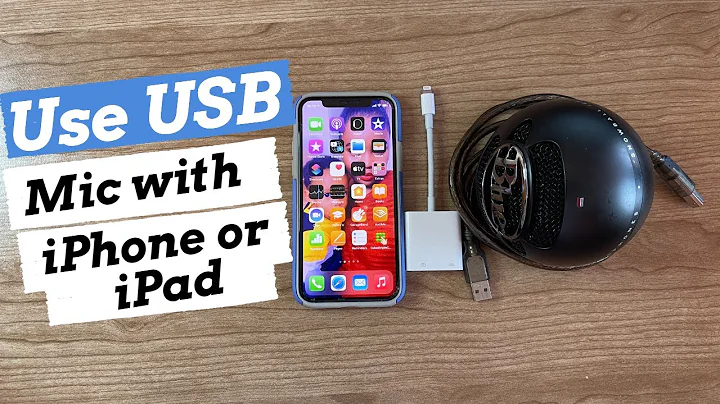 Use USB Mic with iPhone