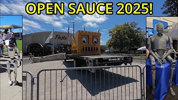 Open Sauce 2025! #robot #3dprinting #opensauce #opensauce2025 #opensaucelive #engineering #robotics