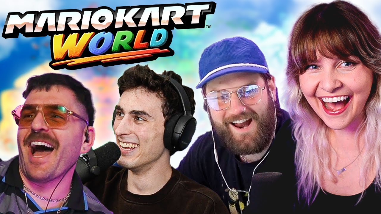 this mario kart night was pure chaos