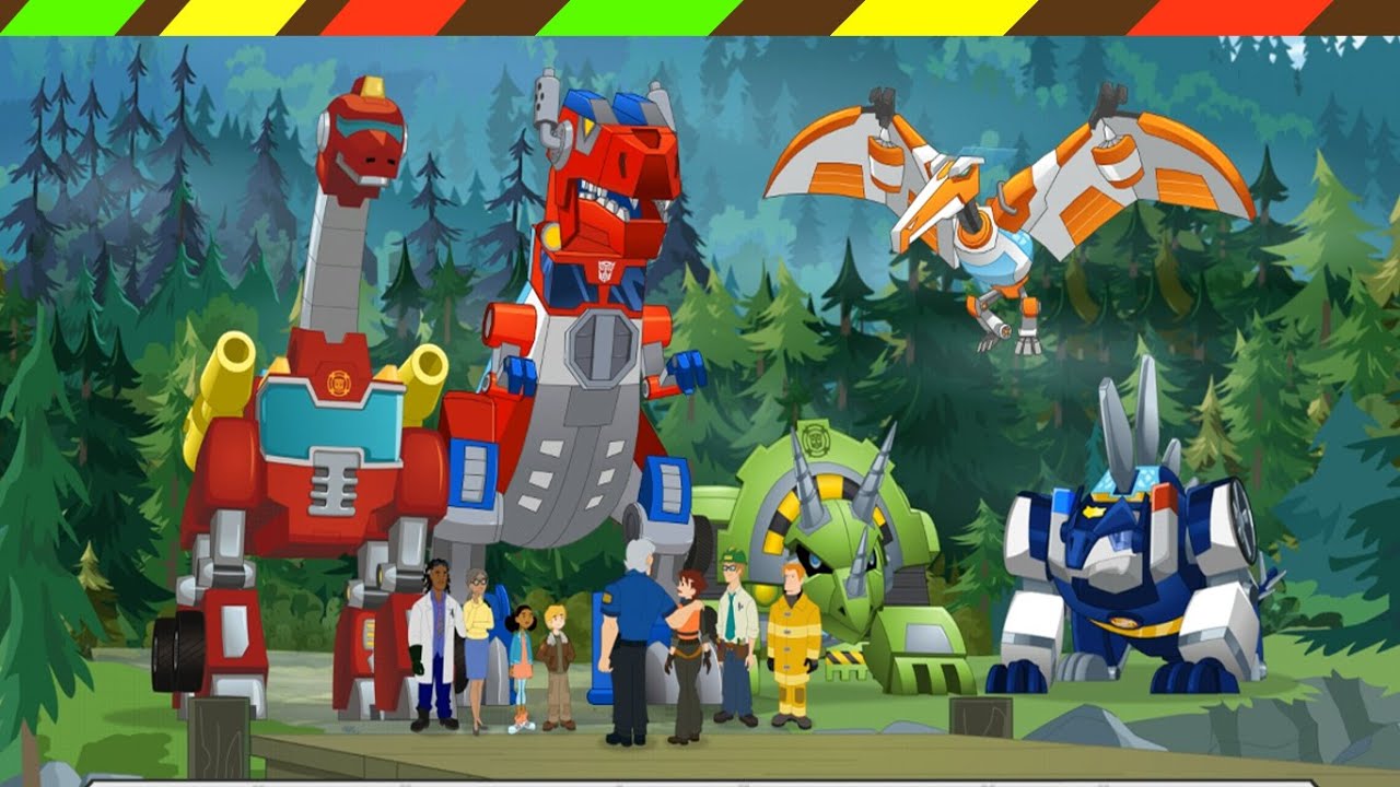 Game Robot Khủng Long Biến Hình | Dino Island - Transformers Rescue Bots -  Youtube