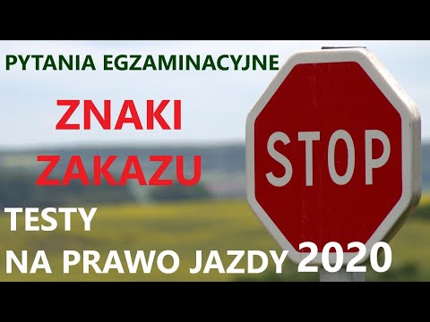 Wideo: Jak umieścić zakaz w zdaniu?