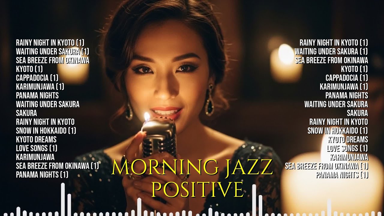 Morning Jazz ☀️ Positive Mood & Productive Start of the Day | Rainy Night in Kyoto (1)