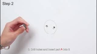 How to install Pet Gate: Wall-Mount and Free-Standing (for 4 & 5 & 6 Panel)