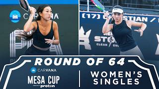 Kiora Kunimoto vs Ella Cosma at the Carvana Mesa Cup