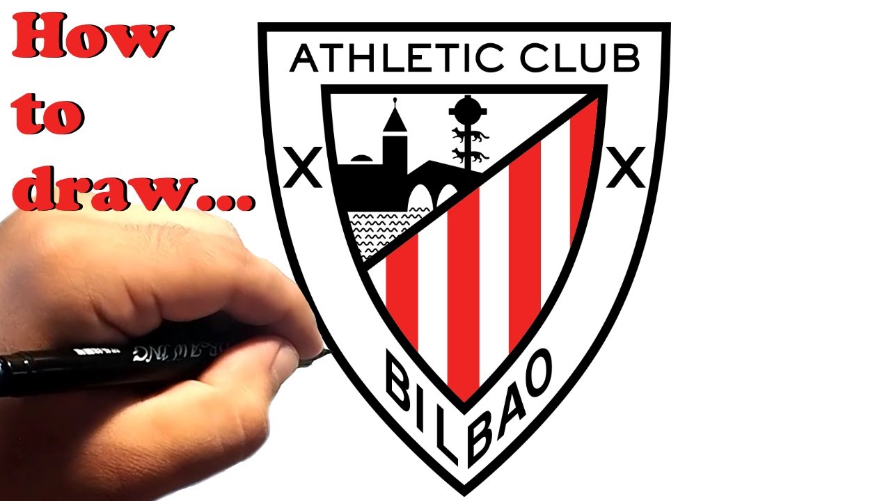 How to draw the logo of Athletic Bilbao