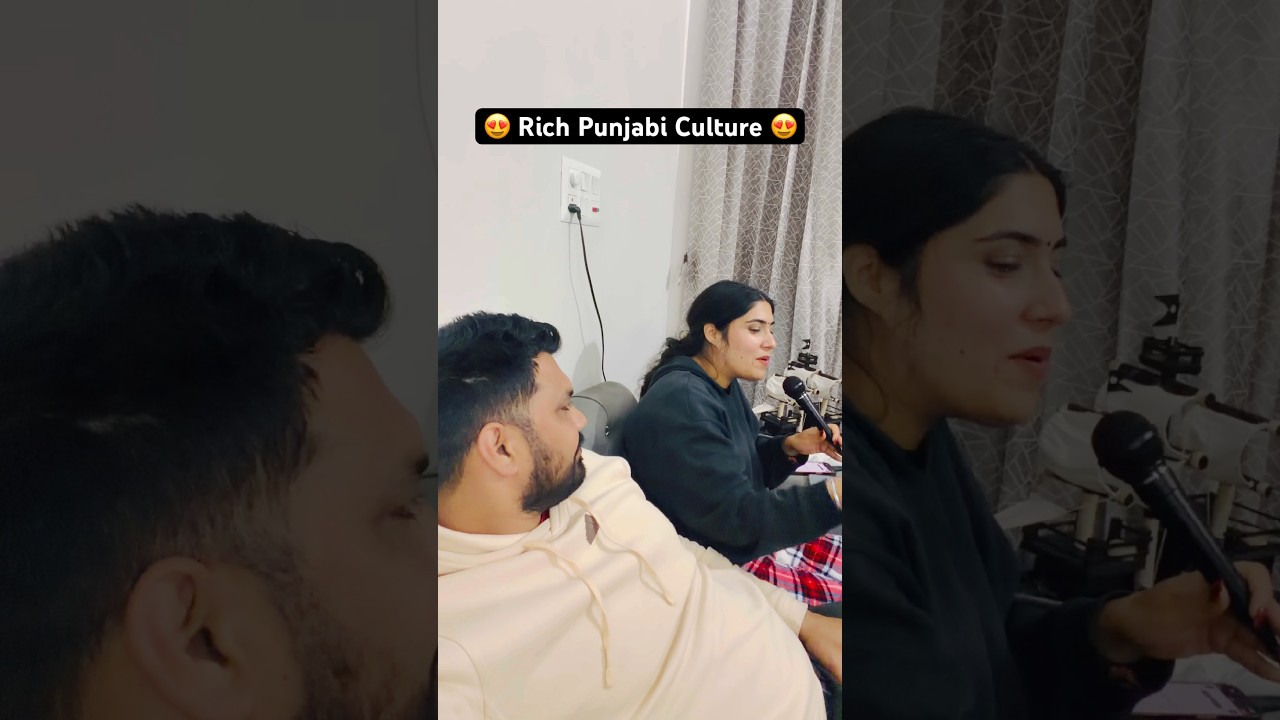 Punjabi husband and wife funny vlog 😍. 