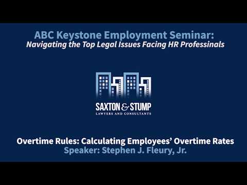 Overtime Rules: Calculating Employees’ Overtime Rates
