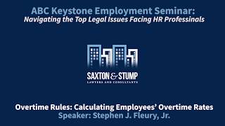 Overtime Rules: Calculating Employees’ Overtime Rates