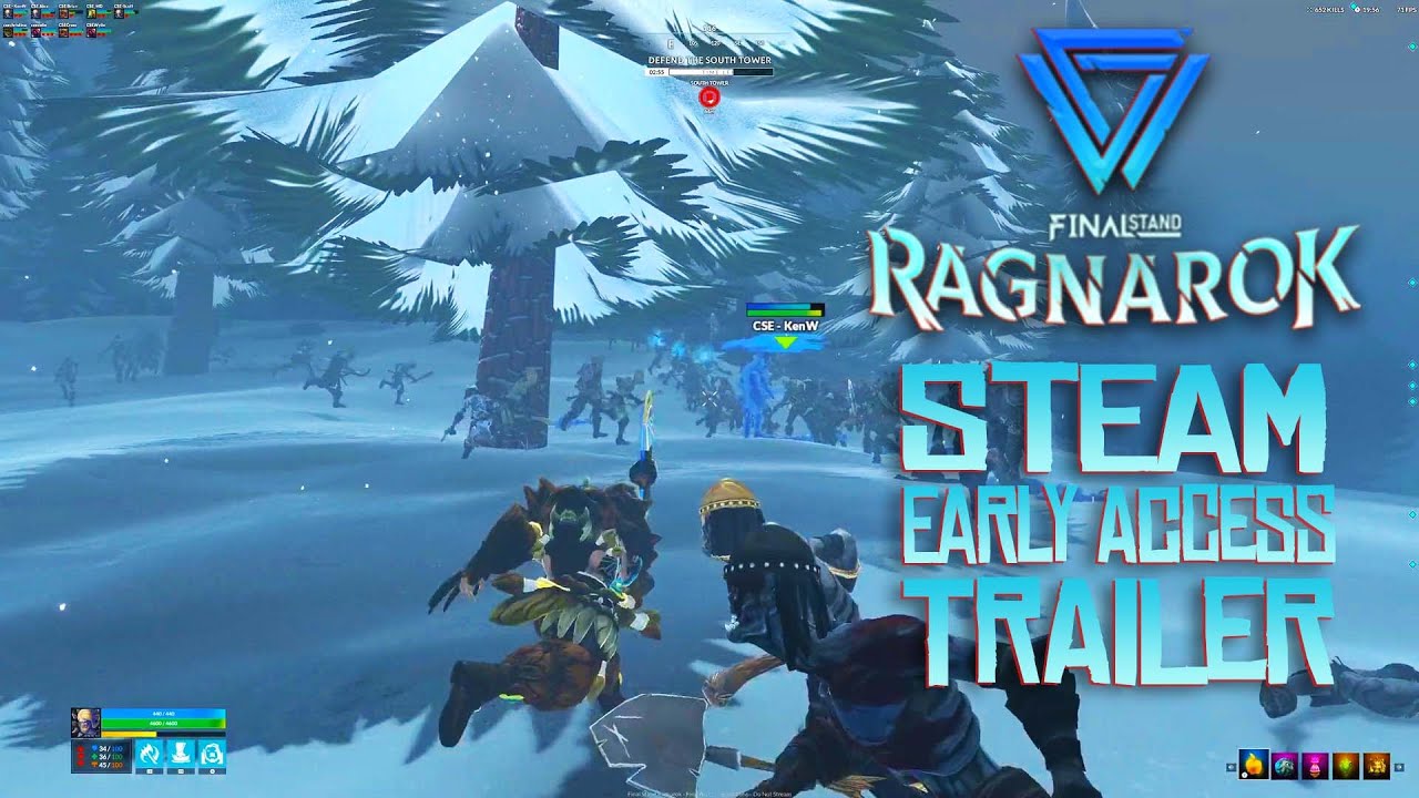 Final Stand Ragnarök Releases Steam Early Access Trailer