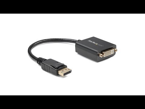 Adaptateur vidéo DisplayPort vers DVI - DP2DVI2 | StarTech.com