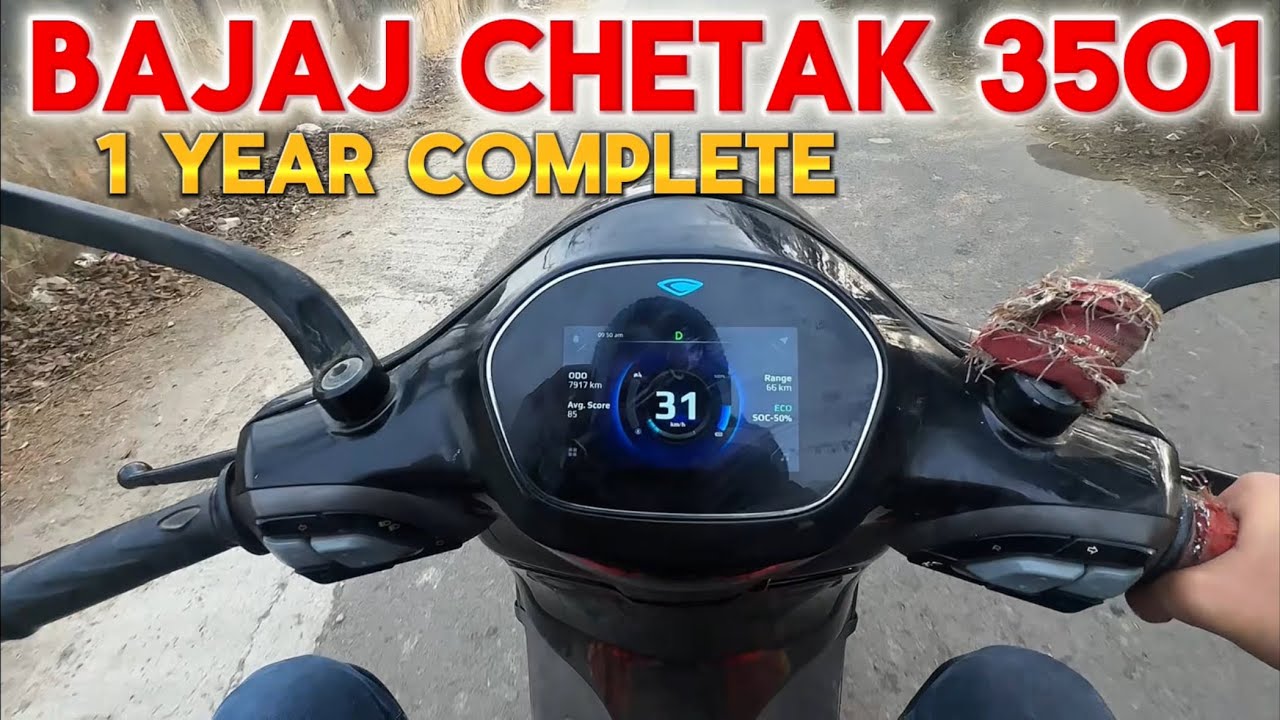 Bajaj Chetak 3501 Review After 1 Year  Review Ownership Review// Bajaj Chetak 3501 Reviews ownership