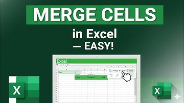 How to Merge Cells in Excel (Quick & Easy Tutorial!)