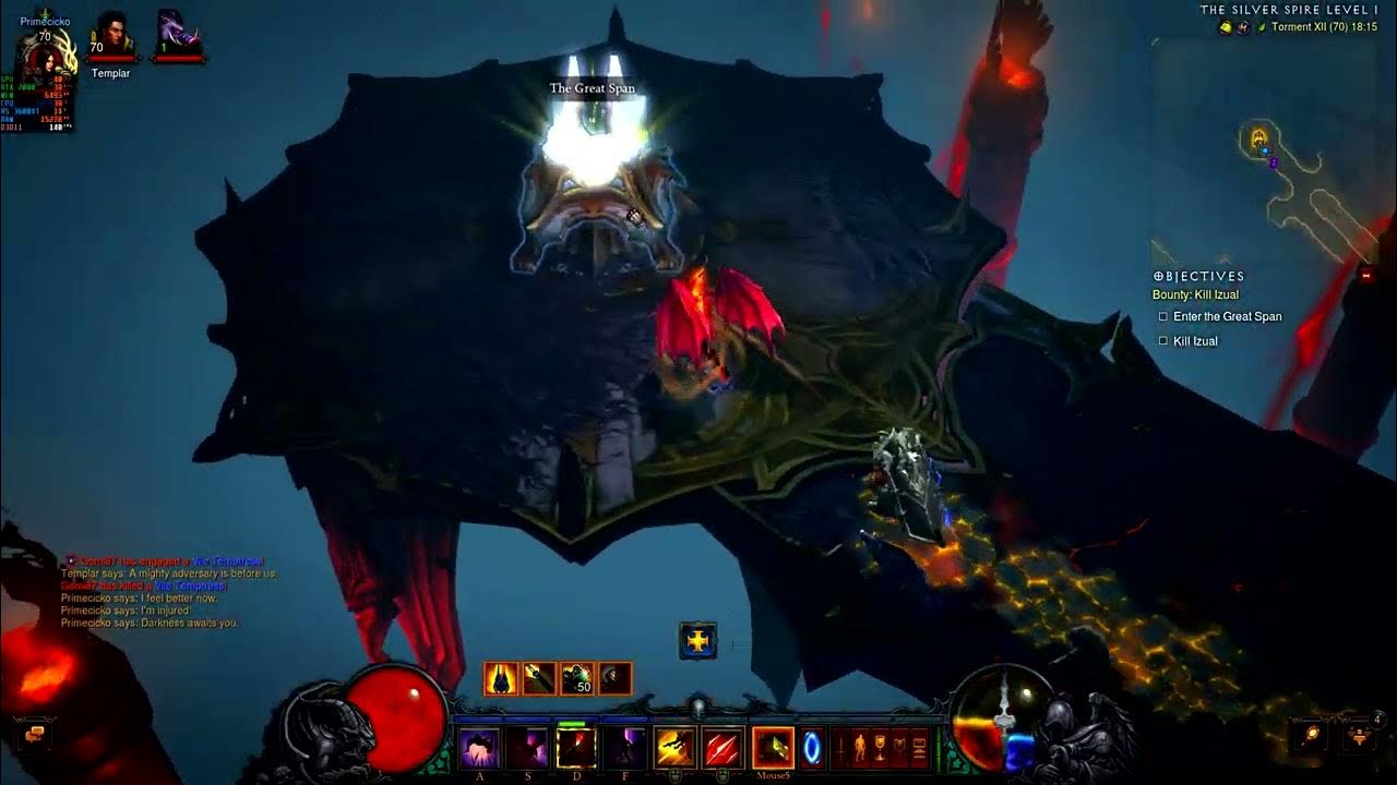 diablo 3 Izual location - YouTube
