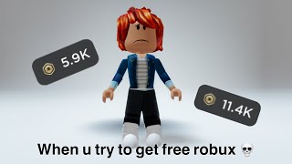 Trying to get free robux 🤫😎