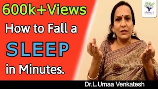 శవనడ దవర గఢ నదర పటటలట సపల చటక Sleeping Tips In Telugu Dr L Umaa Venkatesh