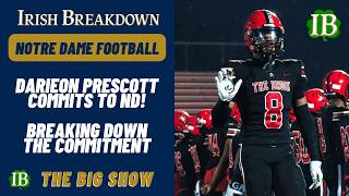 Elite DE Darieon Prescott Commits to Notre Dame!