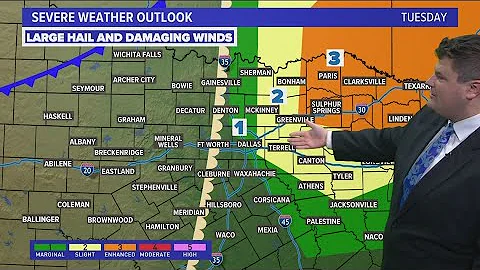 DFW weather: A look at the next chance of severe storms