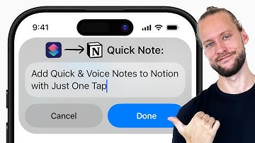 How to Take Notion Quick & Voice Notes with iPhone Shortcuts