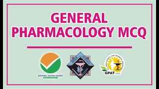 GENERAL PHARMACOLOGY MCQ | GPAT | NIPER | DRUG INSPECTOR | PHARMACIST