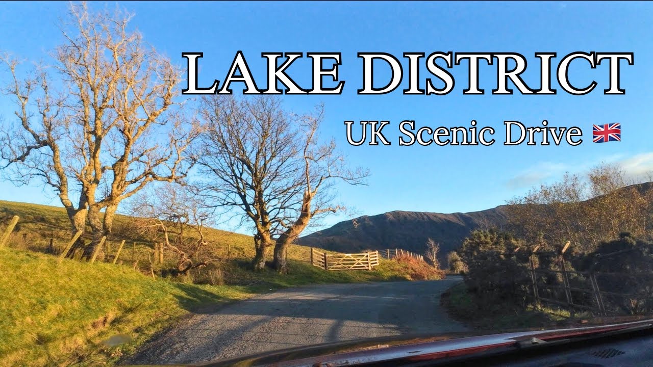 Lake District Scenic Drive | Front Seat POV | UK Countryside Road Trip 4K 🇬🇧 