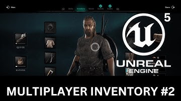 UE5 Tutorial - Multiplayer Inventory Component #2 - Pickup Item