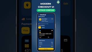 ReWear Shopping App Checkout Screen UI 🚀Jetpack Compose #Shorts
