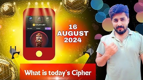 16 August Daily Cipher—Code for 1 m Coins Today | Hamster Kombat Daily Cipher,16 August Daily Cipher