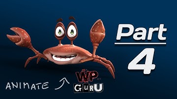 Toon Crab Animation #04: Adding an Expression